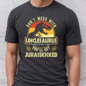 Dont Mess With Unclesaurus Shirt Uncle Saurus Shirt Fathers Day Gift Tshirt